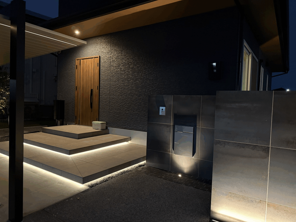 前橋市での外構エクステリア事例～ブリックガーデン