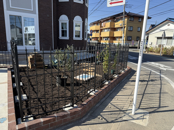 群馬県前橋市K様邸 洋風外構一式施工事例|前橋市で外構エクステリアならブリックガーデンまで。